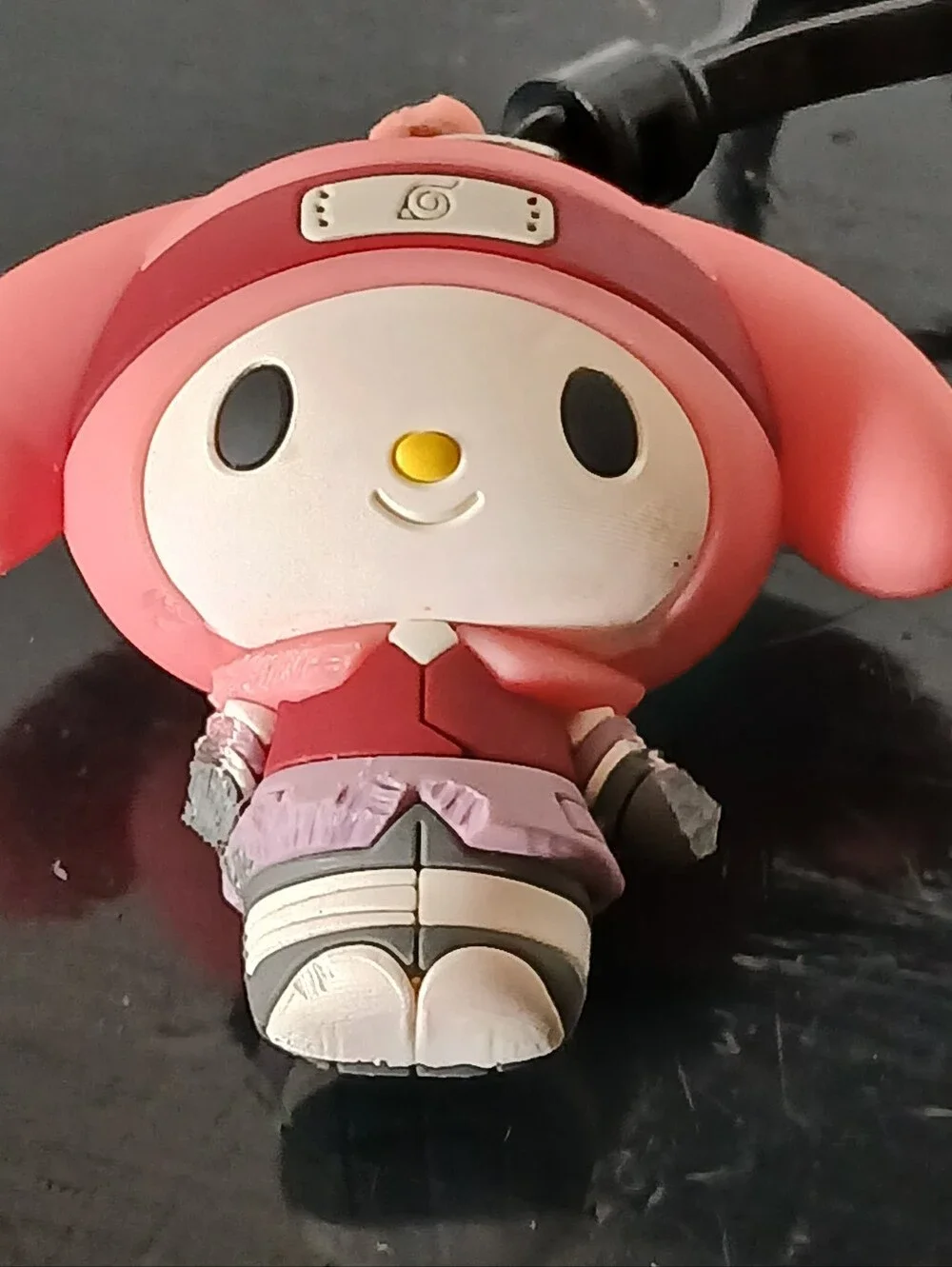 My Melody x Naruto Keychain - Pink Character Charm